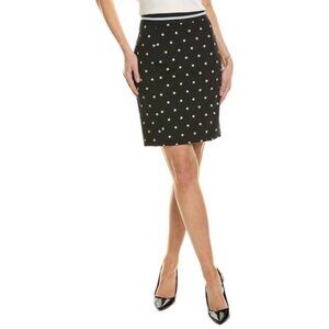 Marc Cain Skirt Italian Fabric Black Stretch N1 = US Size 2 See Measurements